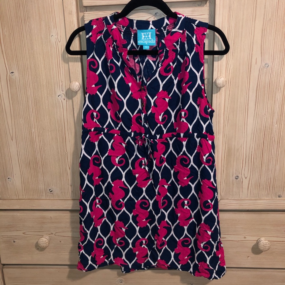 Escapada Living Sleeveless Seahorse Dress